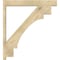 Ekena Millwork Merced Block Rough Sawn Outlooker, Douglas Fir, 6"W x 38"D x 42"H OUT06X38X42MRC05RDF - alternate 2